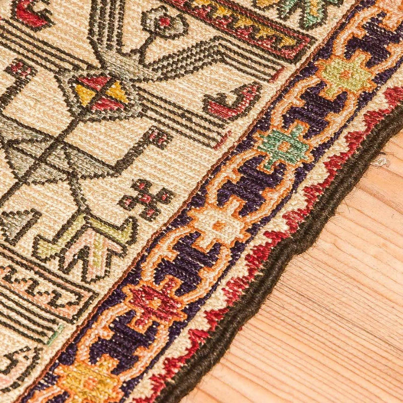Hedvábný kilim Koberec 75x97cm