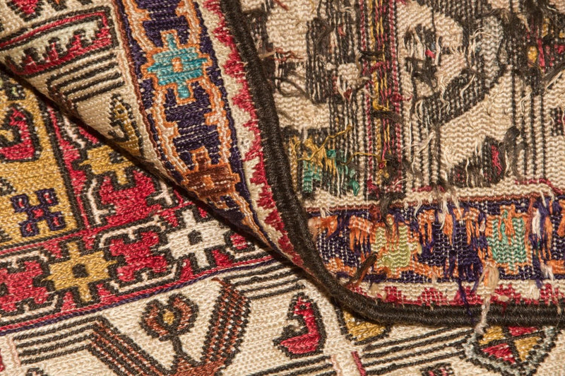 Hedvábný kilim Koberec 75x97cm