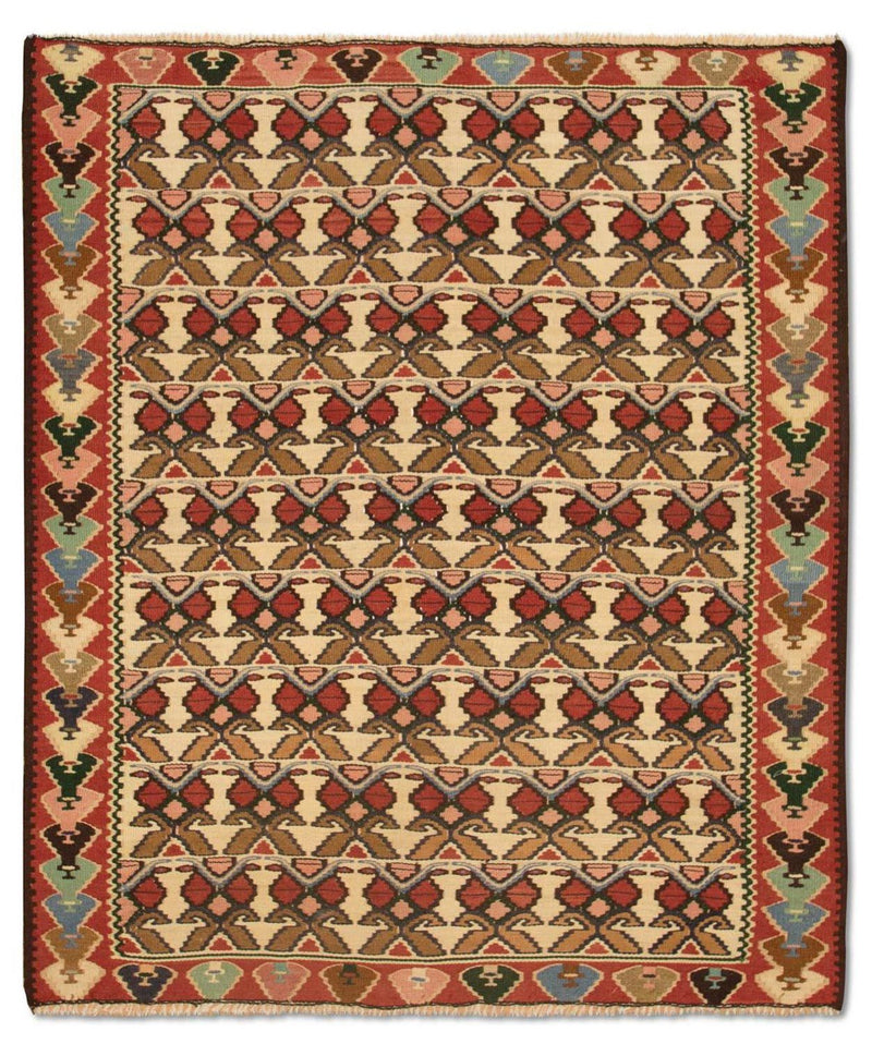 Starý kilim Koberec 143x119cm