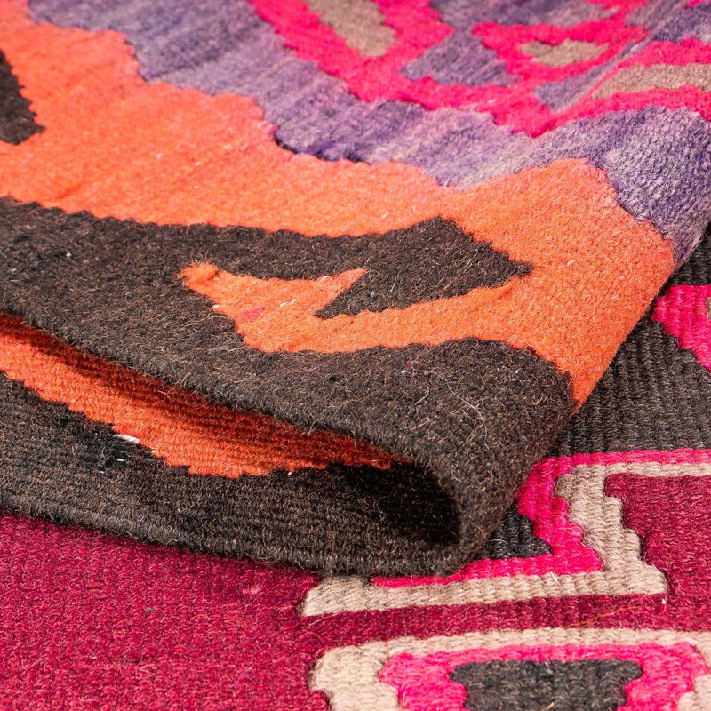Starý kilim Koberec 141x390cm