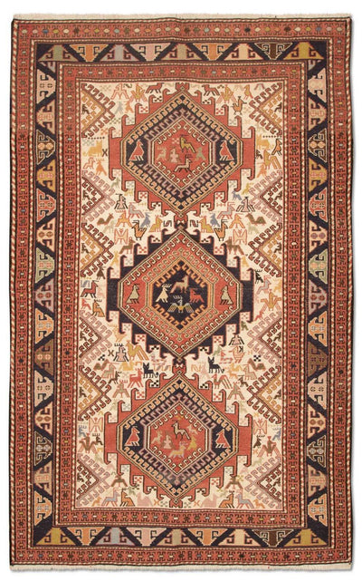 Hedvábný kilim Koberec 122x194cm