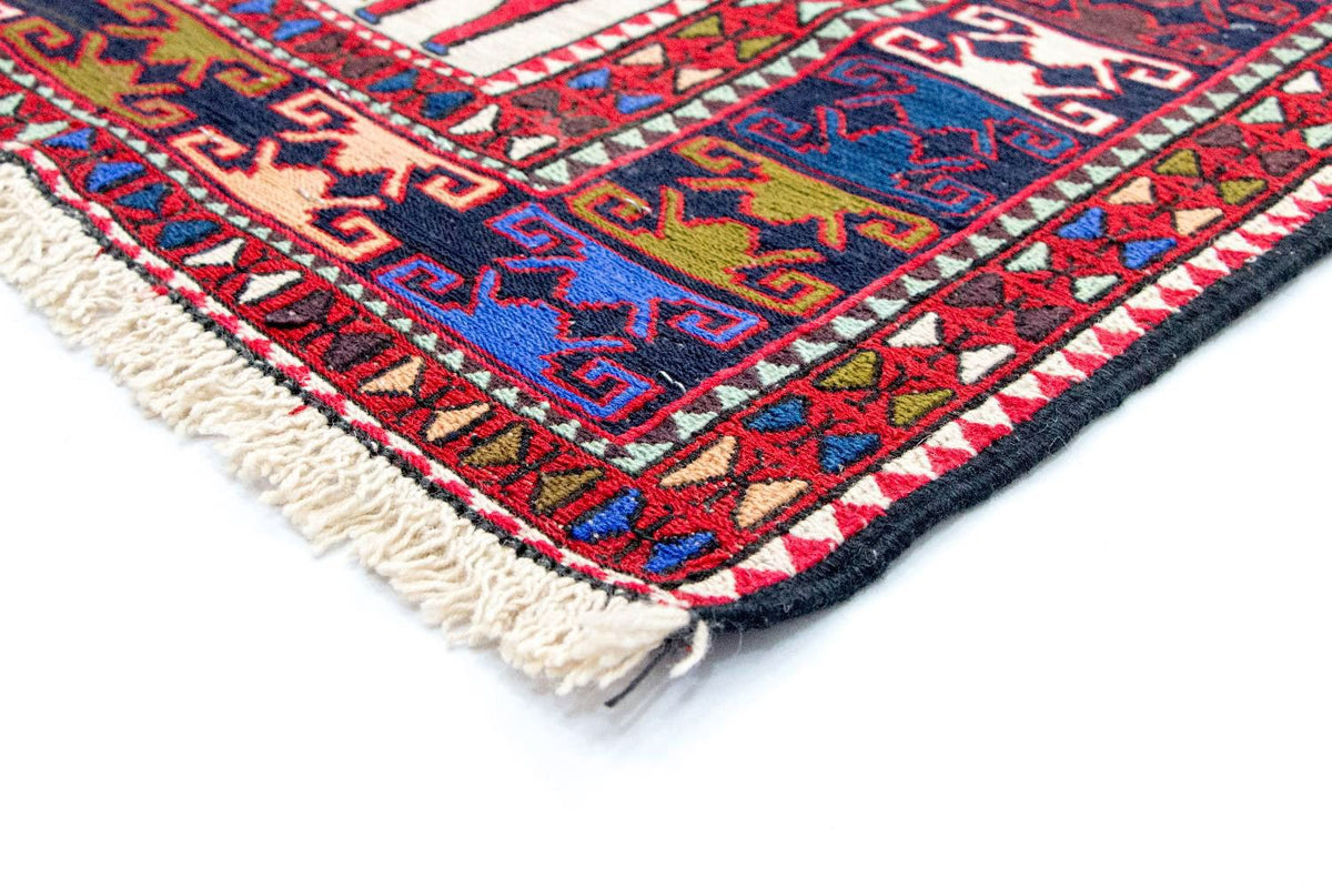 Hedvábný kilim Koberec 118x212cm