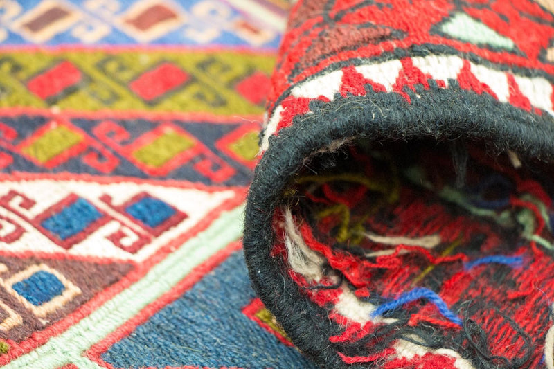 Hedvábný kilim Koberec 118x212cm