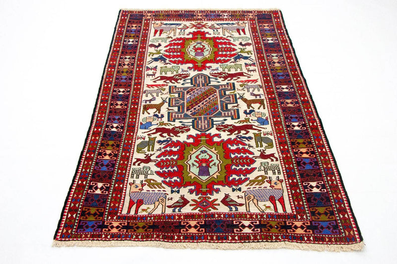Hedvábný kilim Koberec 118x212cm