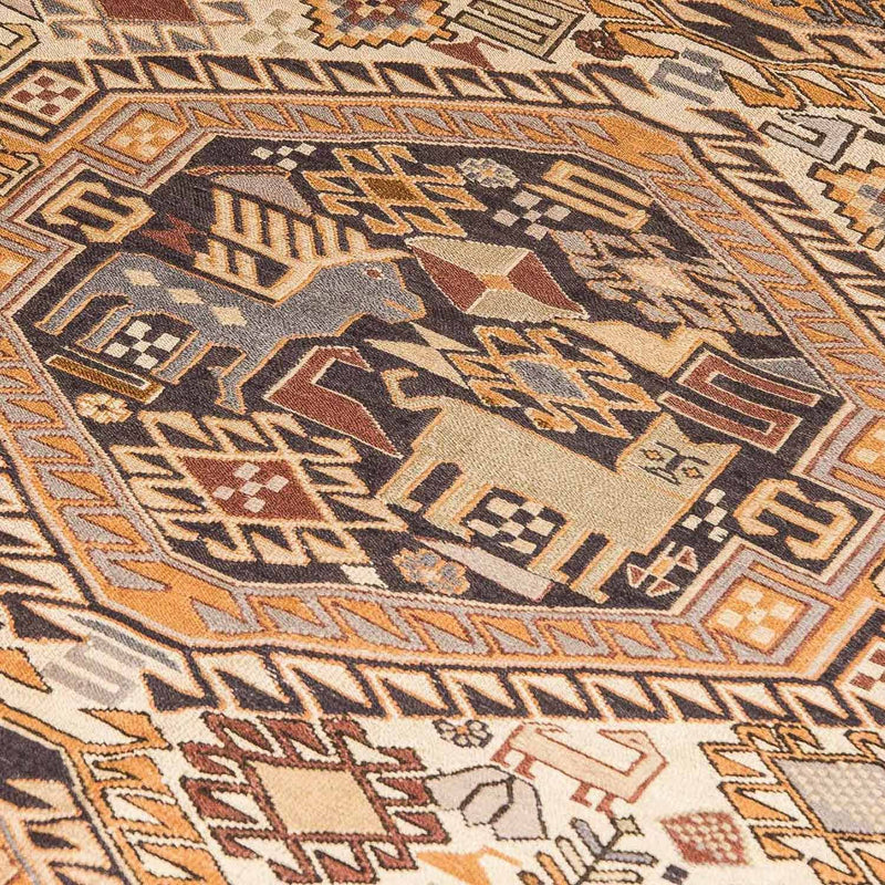 Hedvábný kilim Koberec 115x210cm