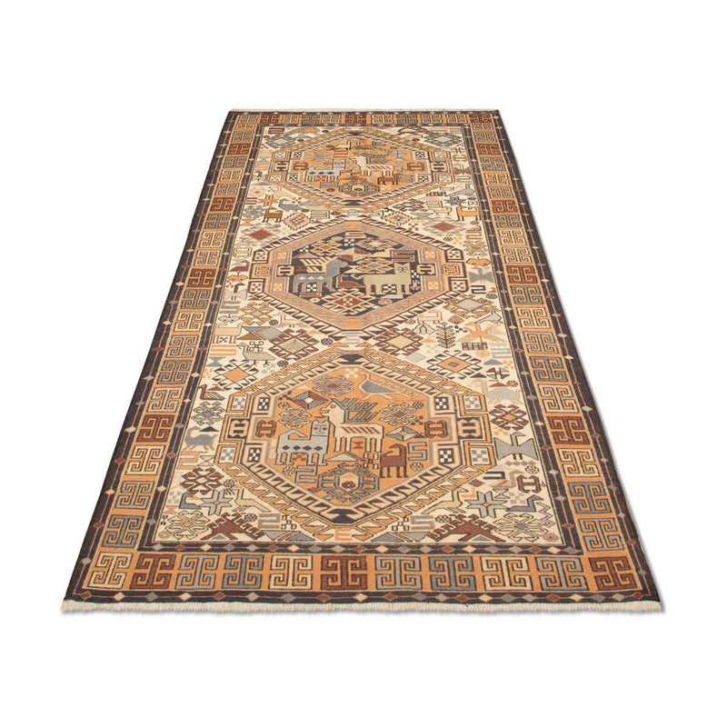 Hedvábný kilim Koberec 115x210cm