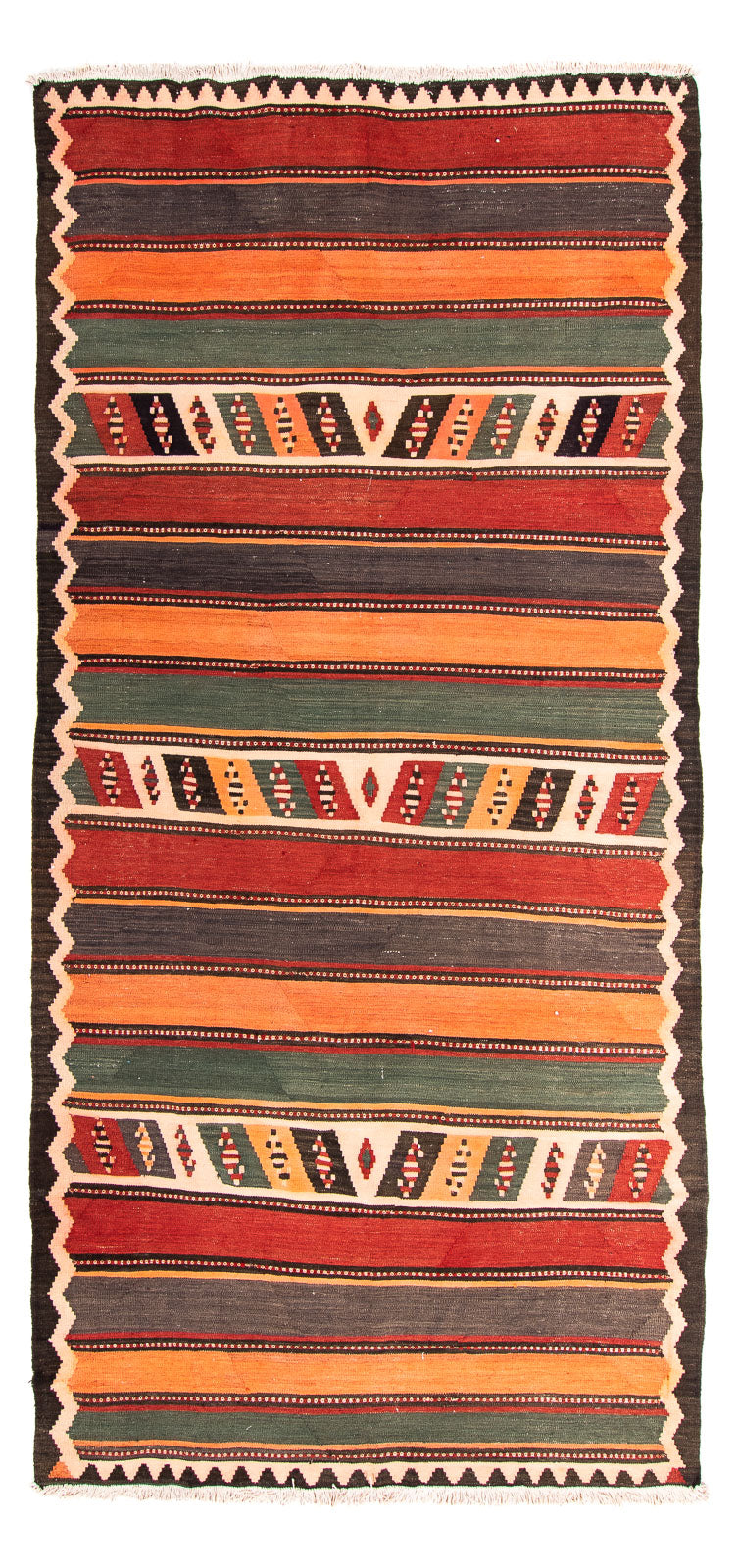 Starý kilim Koberec 155x310cm