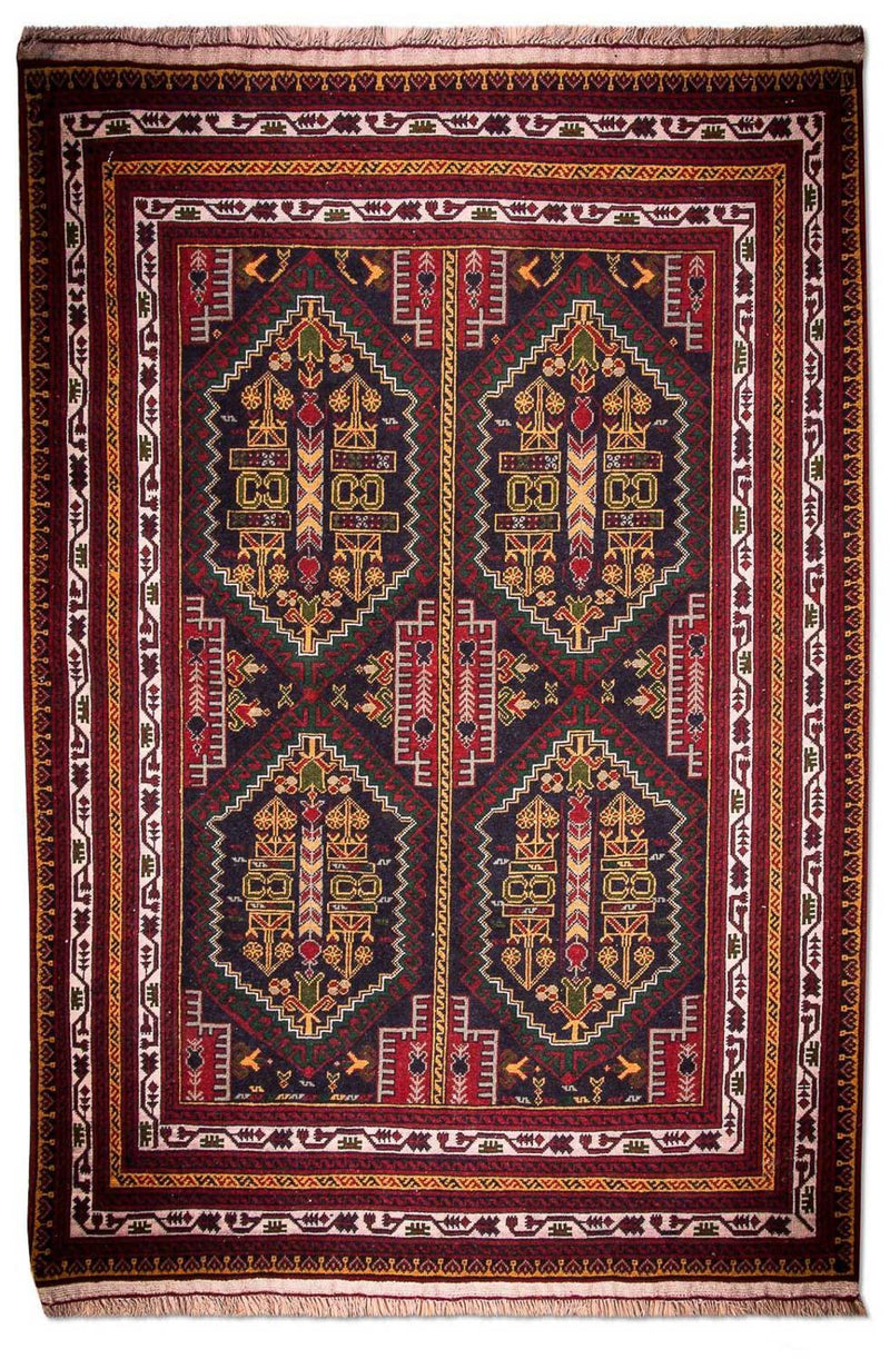 Afghánský koberec 92x145cm - Orientální koberec