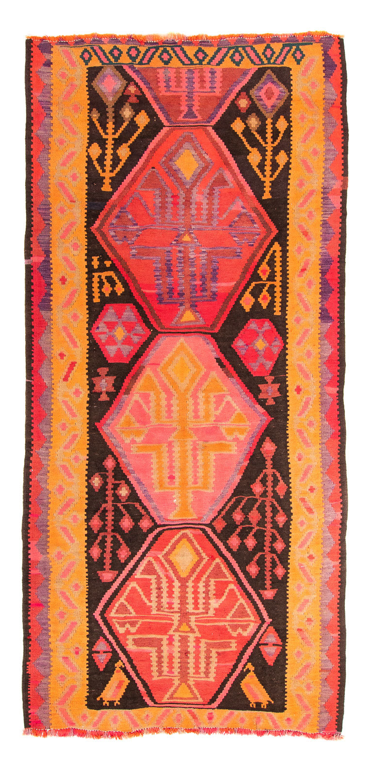 Starý kilim Koberec 160x305cm