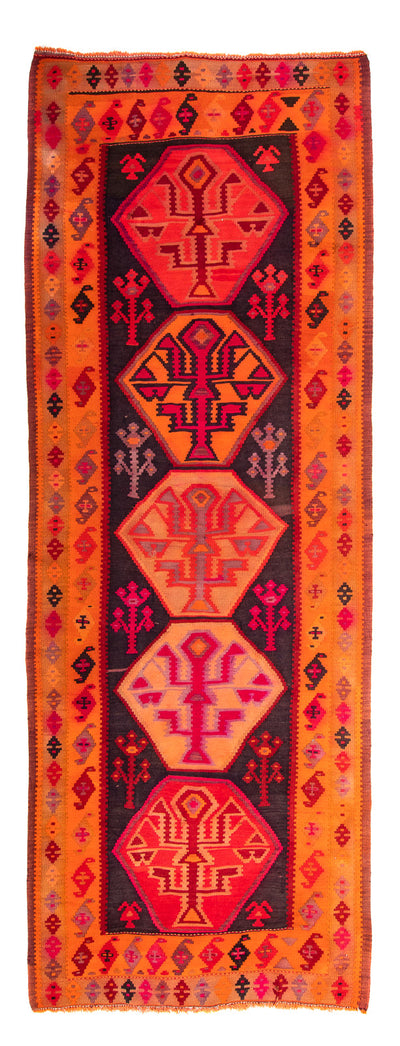 Starý kilim Koberec 140x360cm