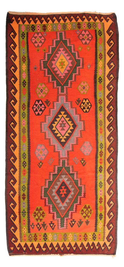Starý kilim Koberec 155x330cm