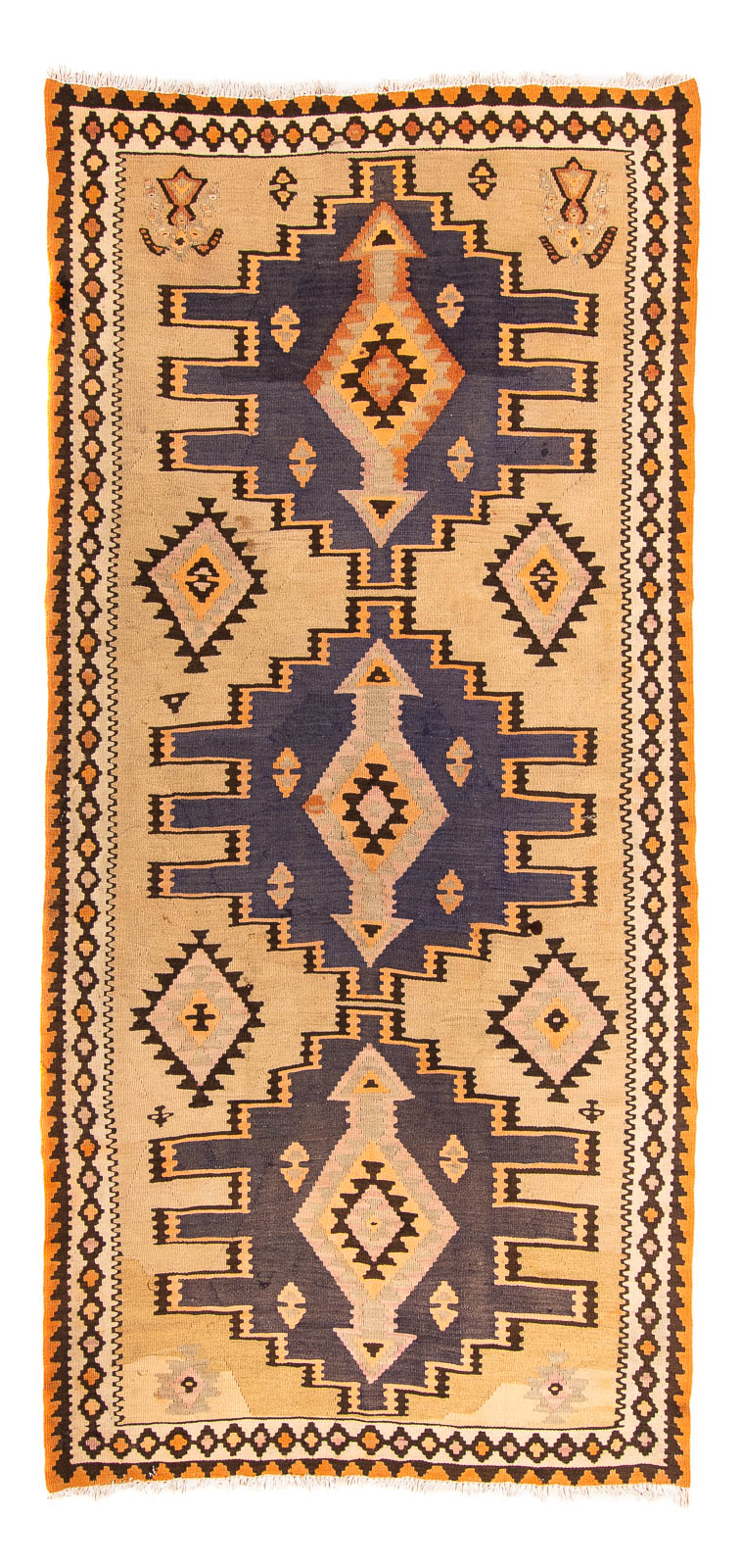 Starý kilim Koberec 140x265cm