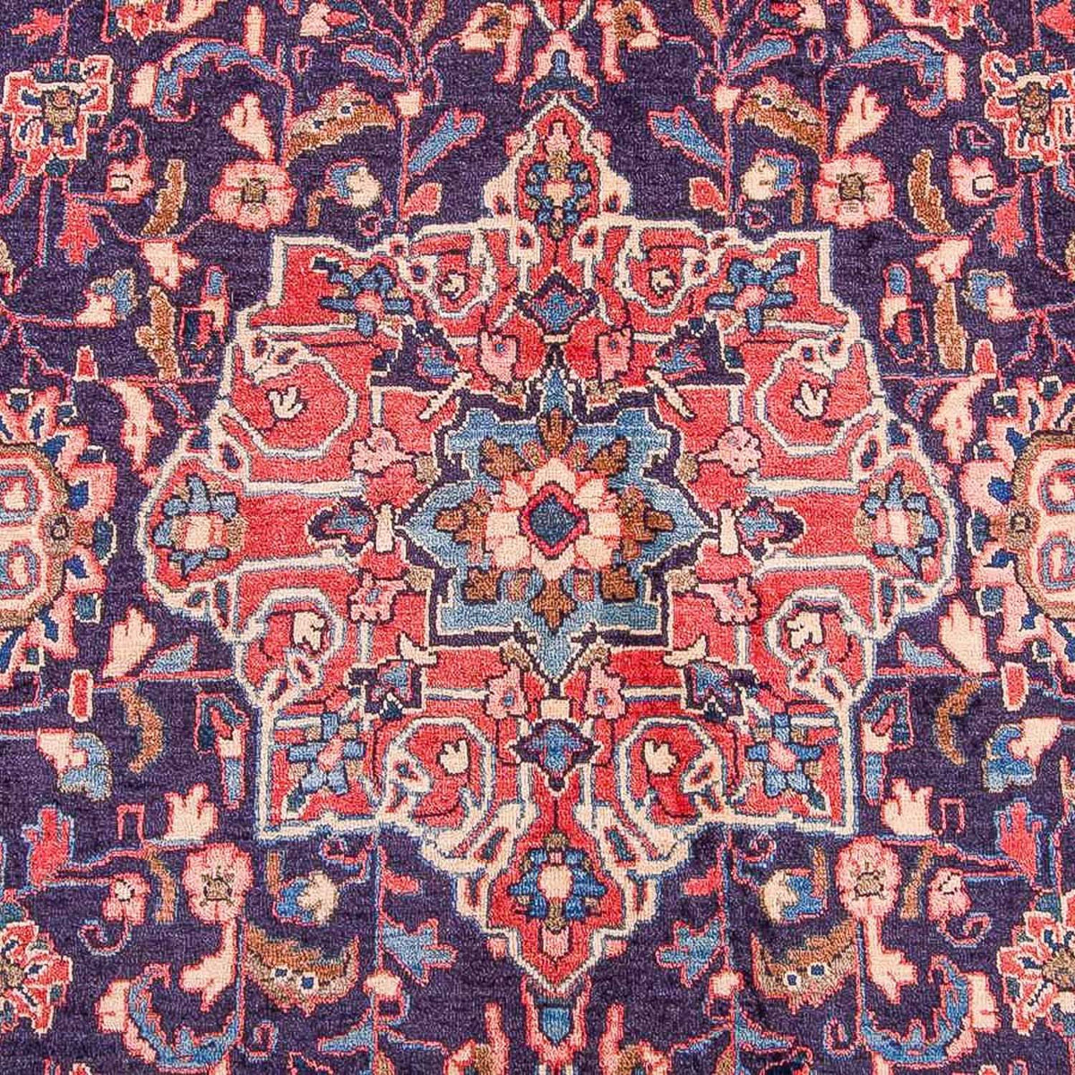 Sarouk Koberec 193x308cm - Perský koberec - modrá