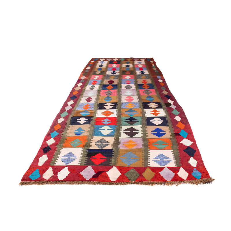 Starý kilim Koberec 122x345cm