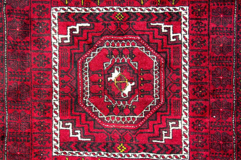 Balúčský koberec - 270 x 130 cm - červená