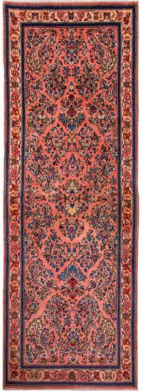 Runner Perský koberec - Klasický - 218 x 79 cm - růžová – product image