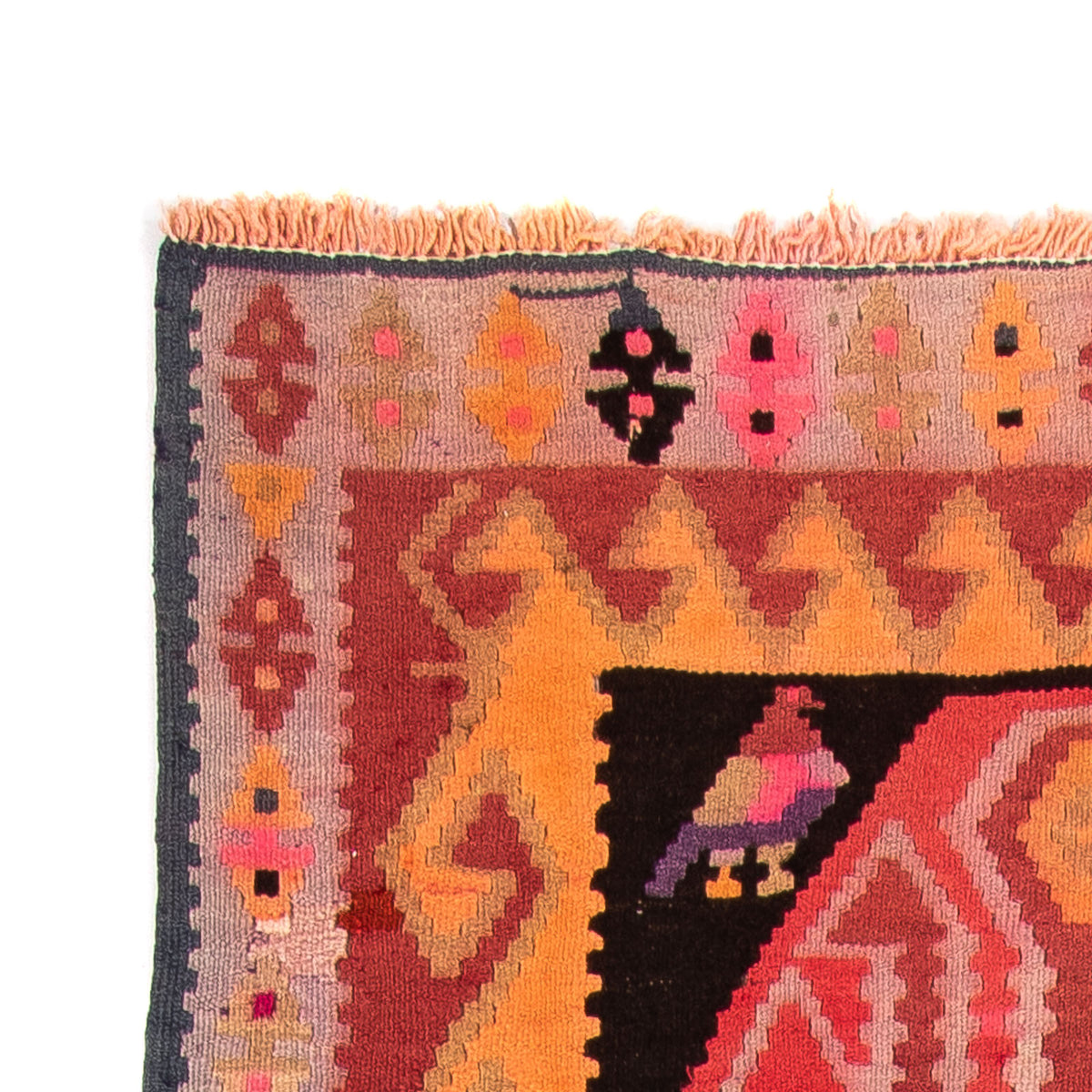 Starý kilim Koberec 110x265cm