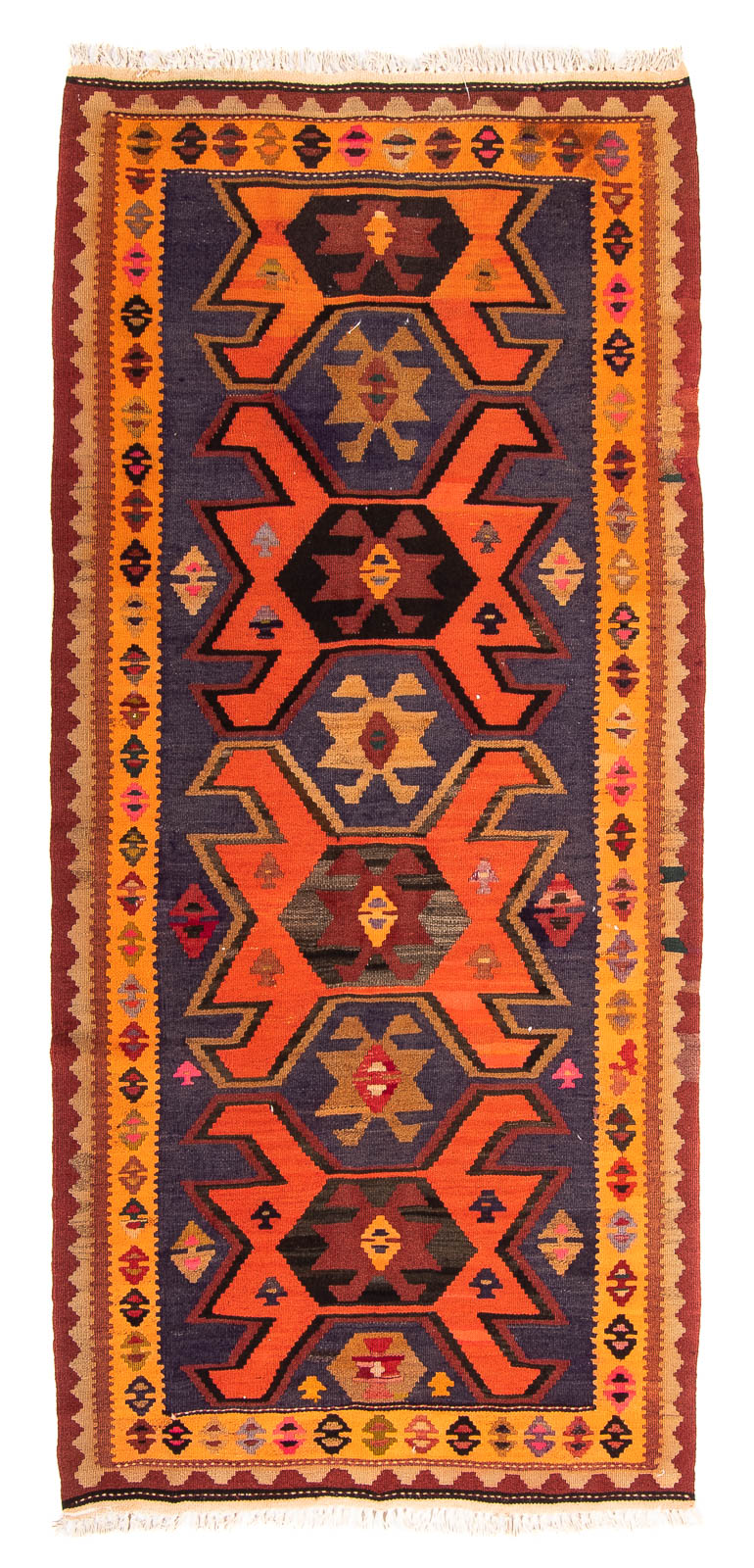 Starý kilim Koberec 110x220cm
