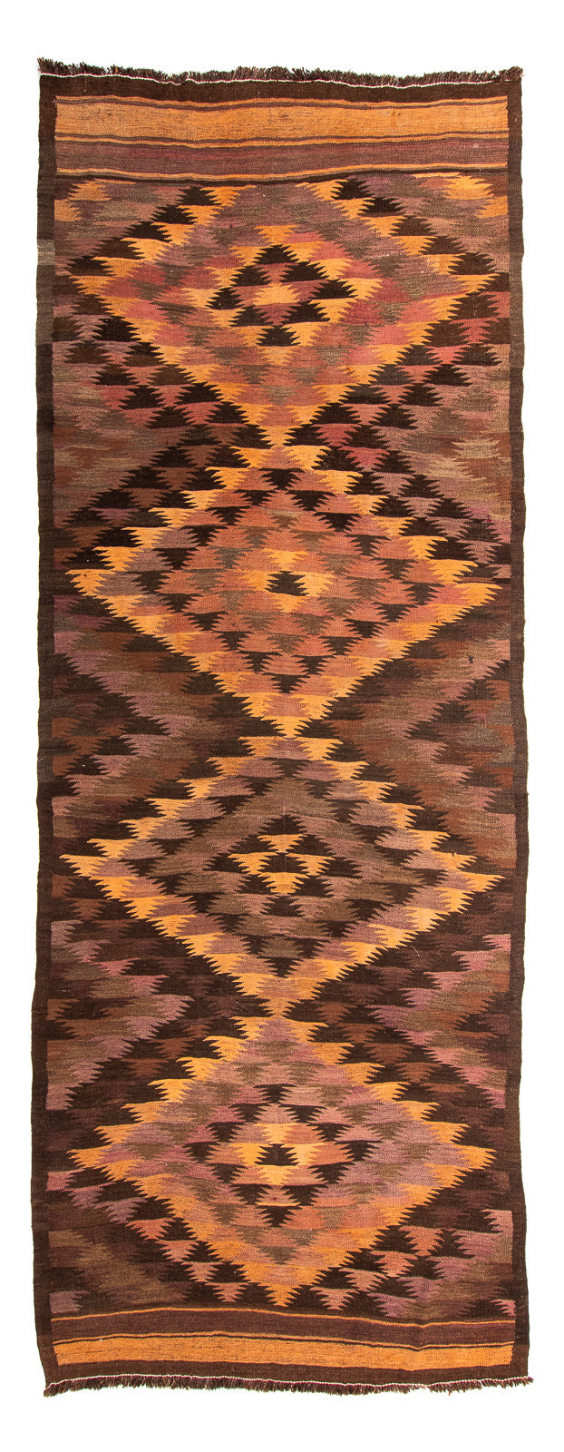 Starý kilim Koberec 145x380cm