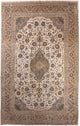 Kashan Koberec 295x415cm - Perský koberec - béžová