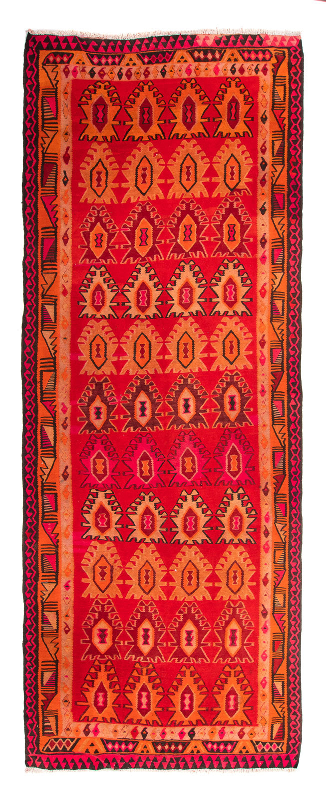 Starý kilim Koberec 155x395cm