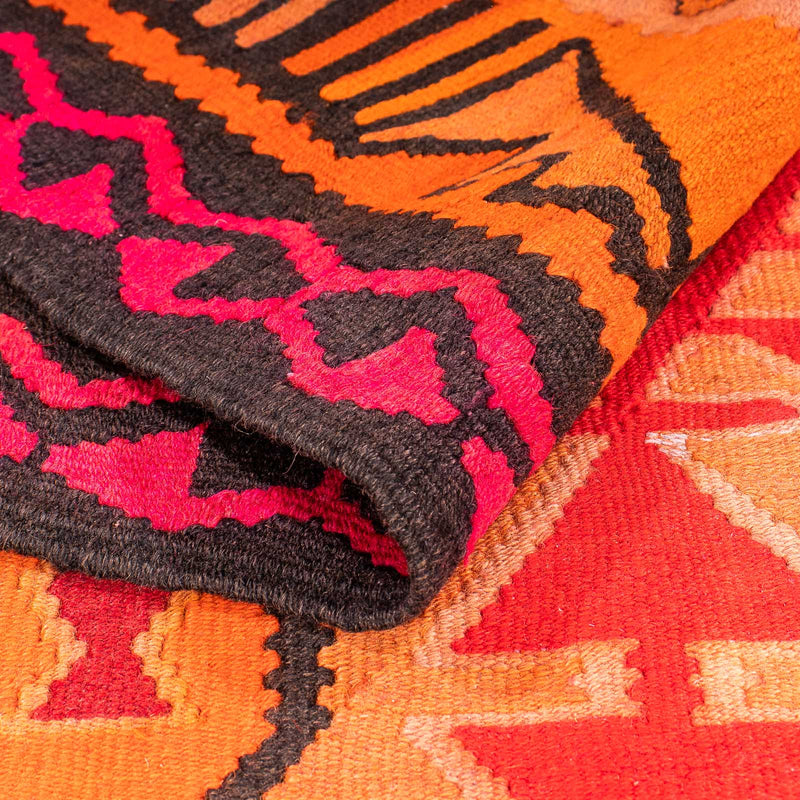 Starý kilim Koberec 155x395cm