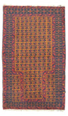 Balúčský koberec 75x131cm - Orientální koberec - Obdélníkový / Hnědá / 75 x 131 cm Obdélníkový