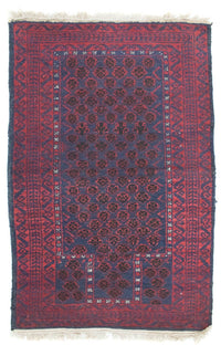 Balúčský koberec - 124 x 77 cm - modrá – product image