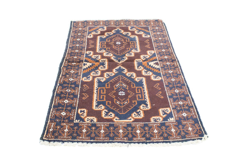 Balúčský koberec - 132 x 85 cm - hnědá