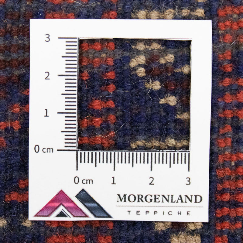 Balúčský koberec - 137 x 84 cm - modrá