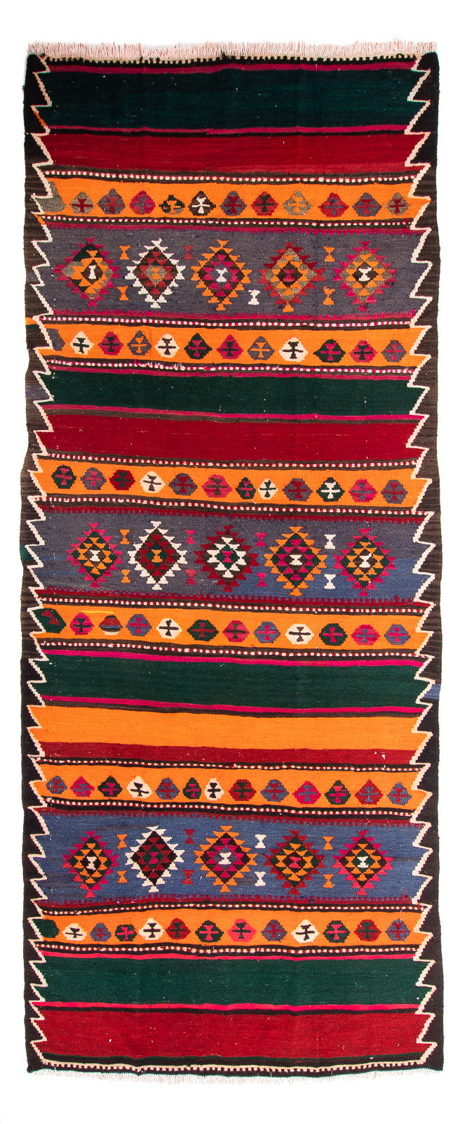 Starý kilim Koberec 140x350cm