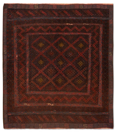 Afghánský kilim Koberec 118x139cm