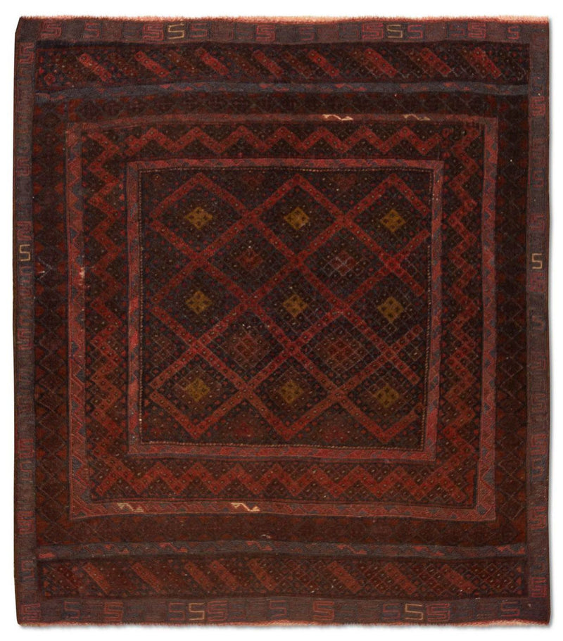 Afghánský kilim Koberec 118x139cm