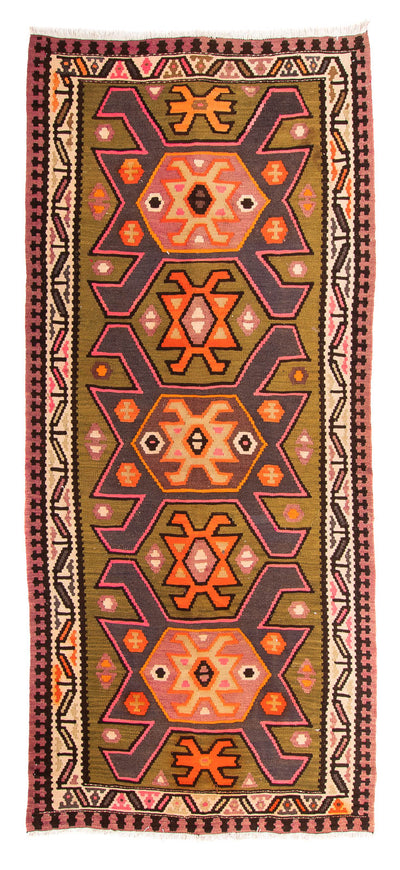 Starý kilim Koberec 145x305cm