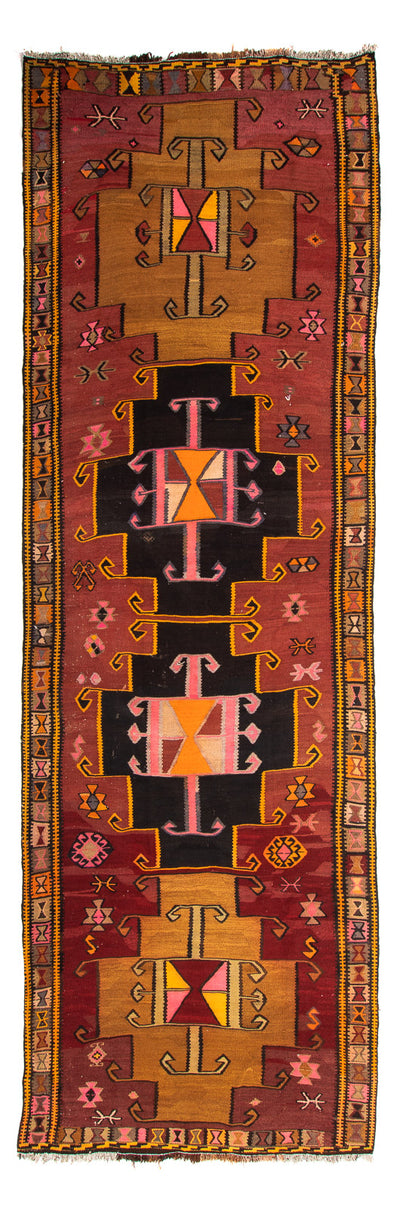 Starý kilim Koberec 130x375cm