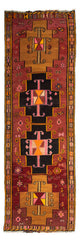 Starý kilim Koberec 130x375cm