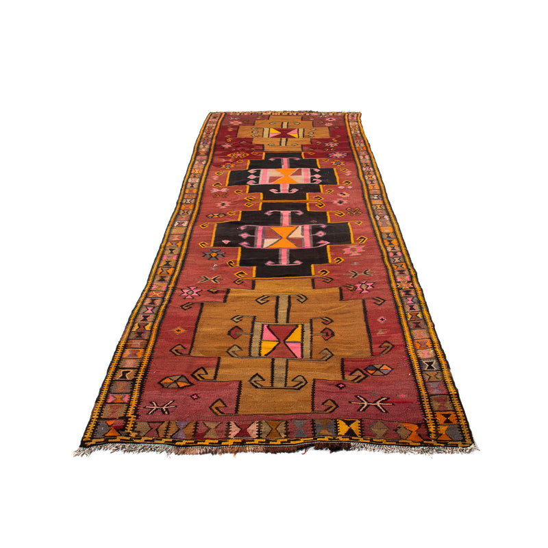 Starý kilim Koberec 130x375cm