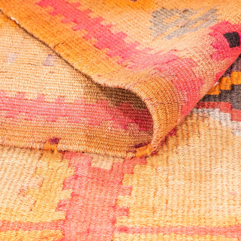 Starý kilim Koberec 142x355cm