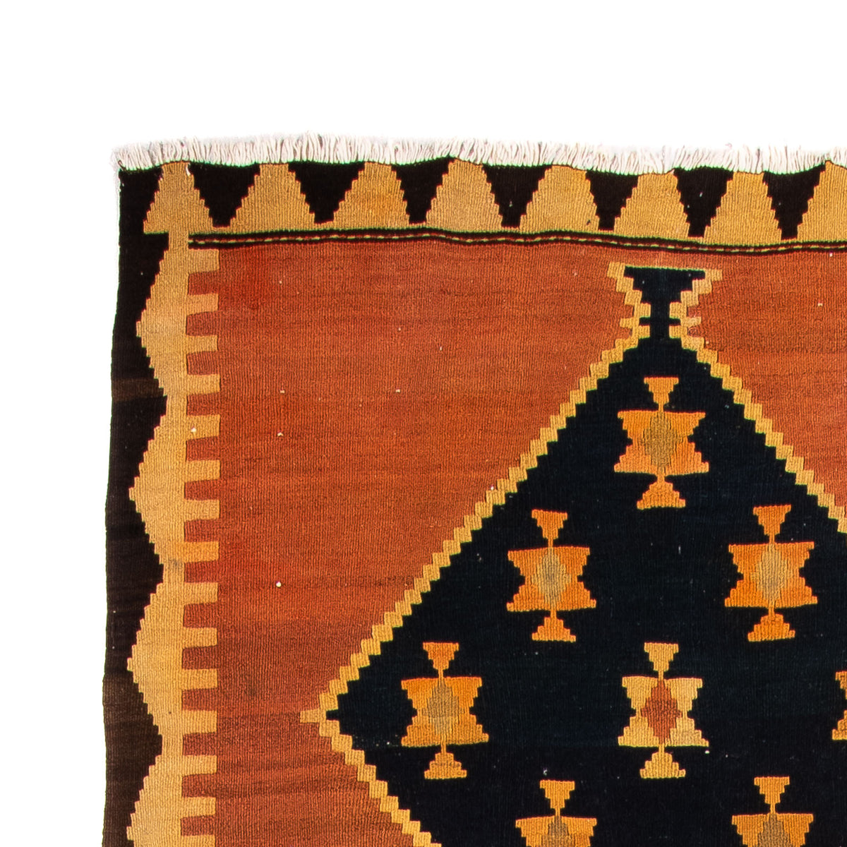 Starý kilim Koberec 124x375cm