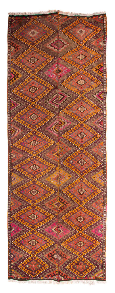 Starý kilim Koberec 140x370cm