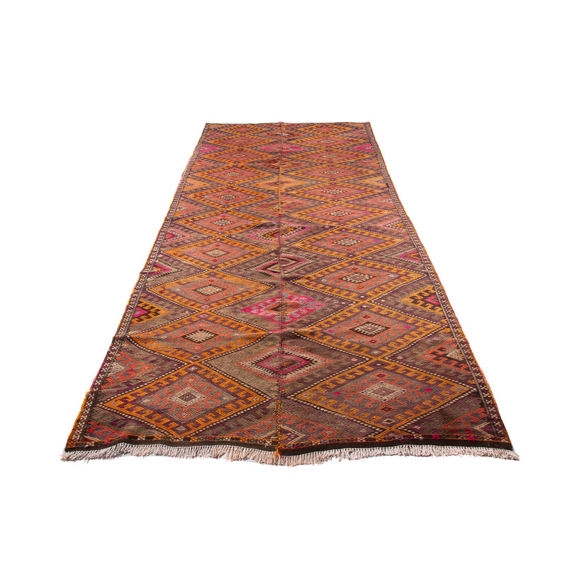 Starý kilim Koberec 140x370cm