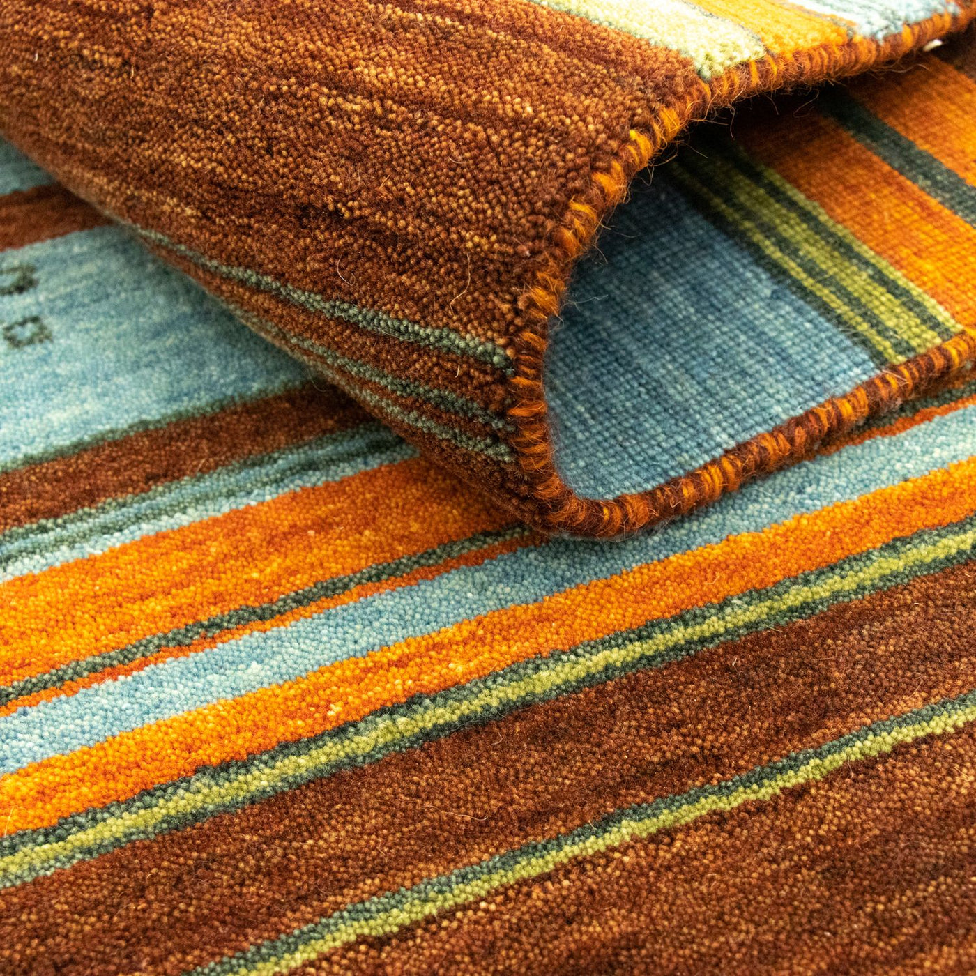 Gabbeh Loom Koberec 203x143cm - Vlněný koberec