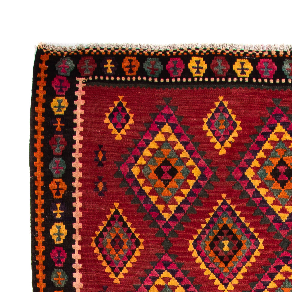 Starý kilim Koberec 147x390cm