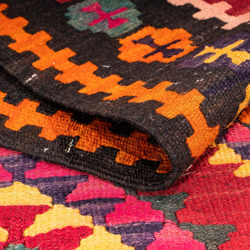 Starý kilim Koberec 147x390cm