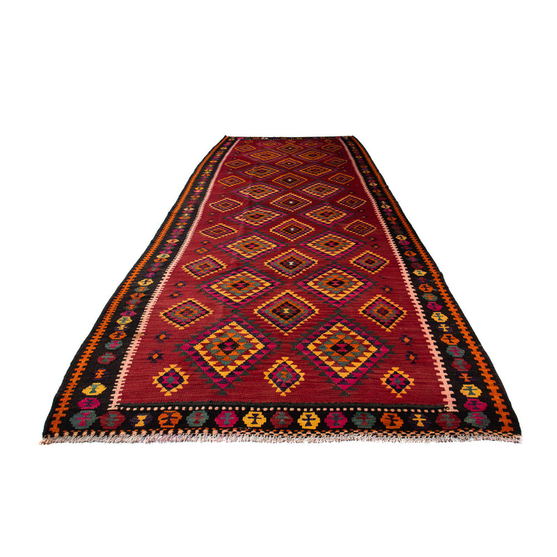 Starý kilim Koberec 147x390cm