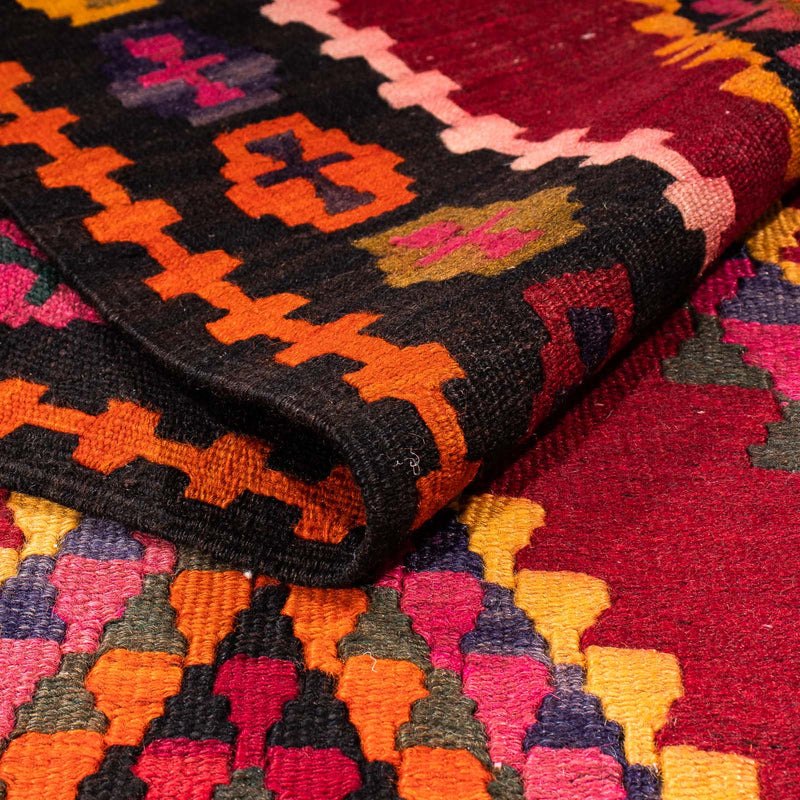 Starý kilim Koberec 144x380cm