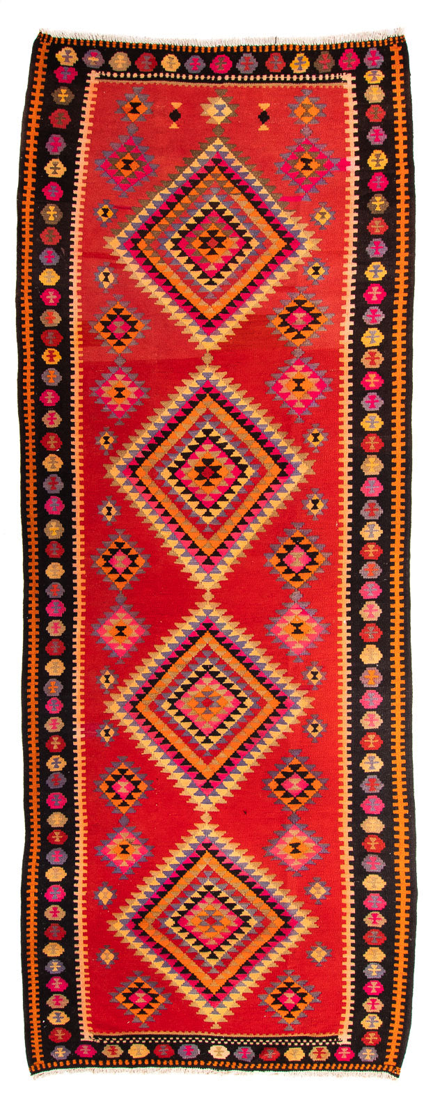 Starý kilim Koberec 155x400cm