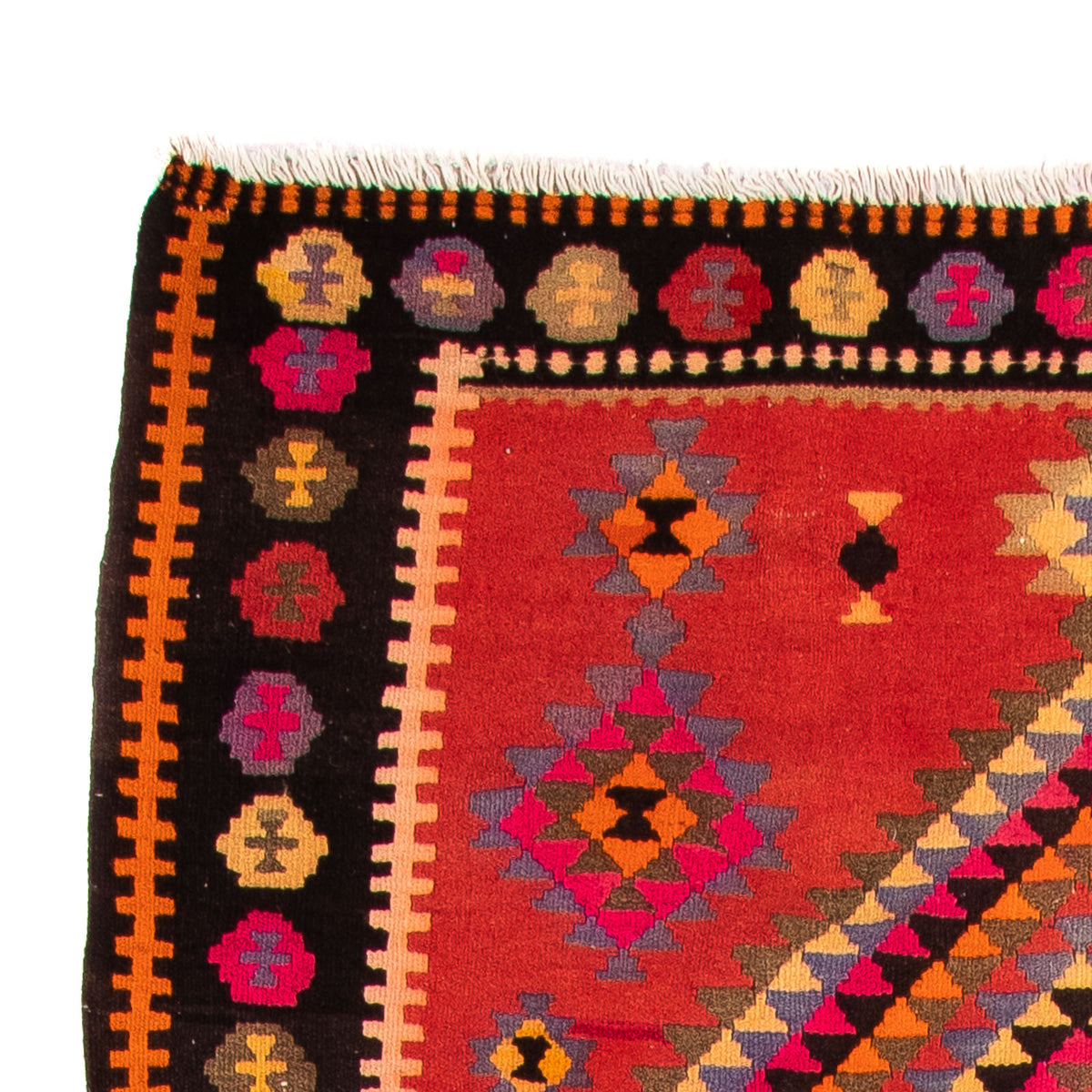 Starý kilim Koberec 155x400cm