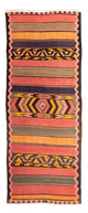 Starý kilim Koberec 125x300cm