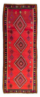 Starý kilim Koberec 155x390cm